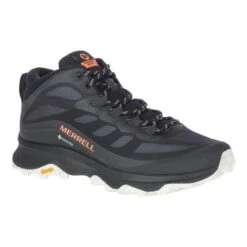 Merrell Moab Speed Mid GORE-TEX Boots Black Orange
