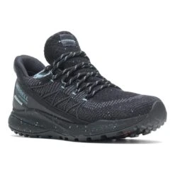 Merrell Bravada 2 Waterproof Shoes Black Light Blue Women