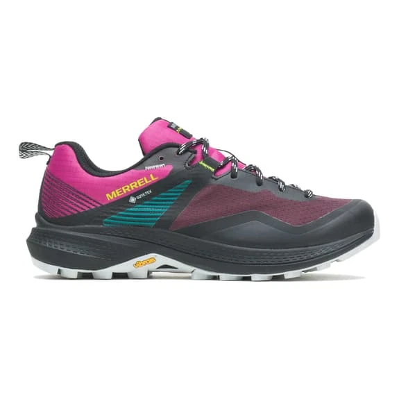 Merrell MQM 3 GORE-TEX Shoes Black Pink Maroon Women 2 Merrell MQM 3 GORE-TEX Shoes Black Pink Maroon Women - Image 2