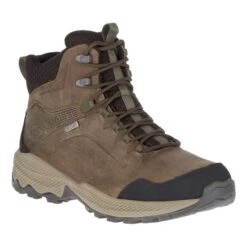 Merrell Forestbound Mid Waterproof Boots Dark Brown Black