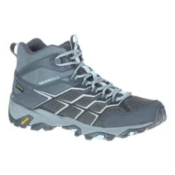 Merrell Moab FST 2 Mid GORE-TEX Boots Grey Blue Women