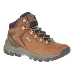 Merrell Mid Leather Waterproof Boots Brown Women