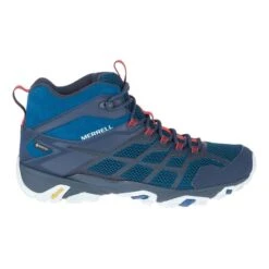 Merrell Moab FST 2 Mid GORE-TEX Boots Blue Red White