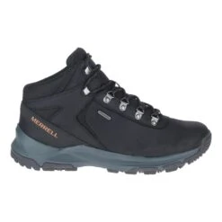 Merrell Mid Leather Waterproof Boots Black