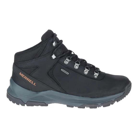 Merrell Mid Leather Waterproof Boots Black 1 Merrell Mid Leather Waterproof Boots Black