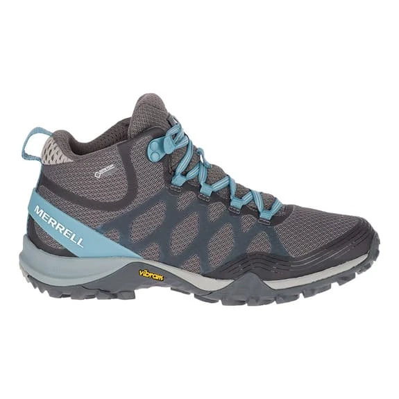 Merrell Siren 3 Mid GORE-TEX Hiking Boots Grey Blue Women 2 Merrell Siren 3 Mid GORE-TEX Hiking Boots Grey Blue Women - Image 2